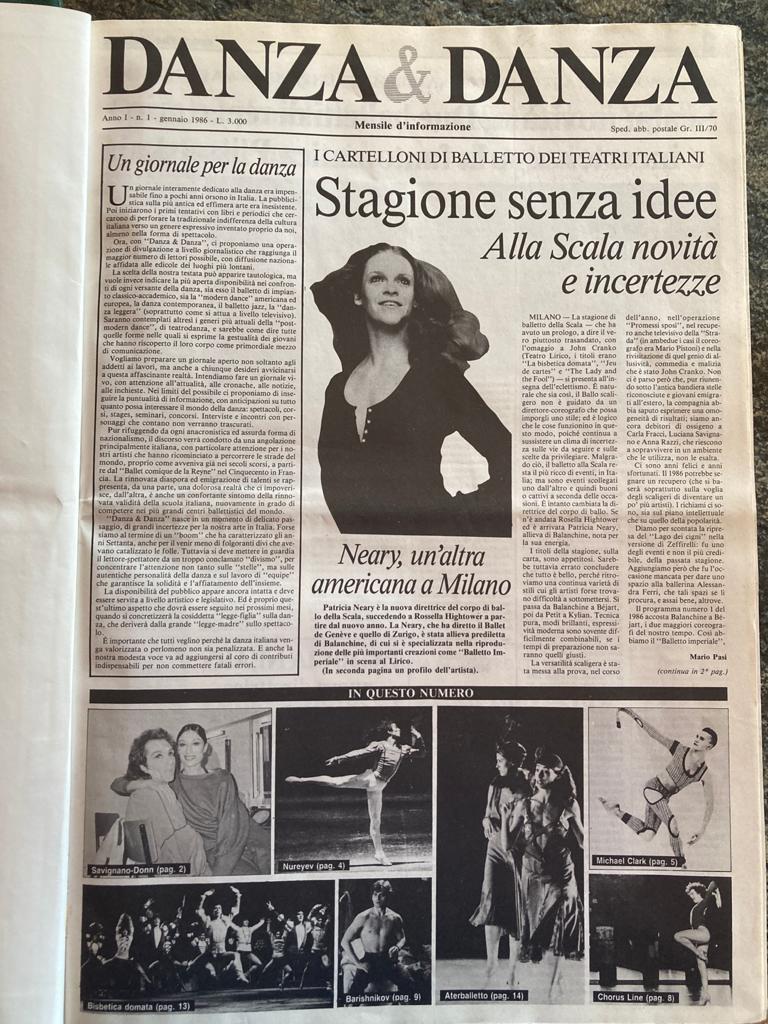 DANZA&DANZA: 40 anni di vita!